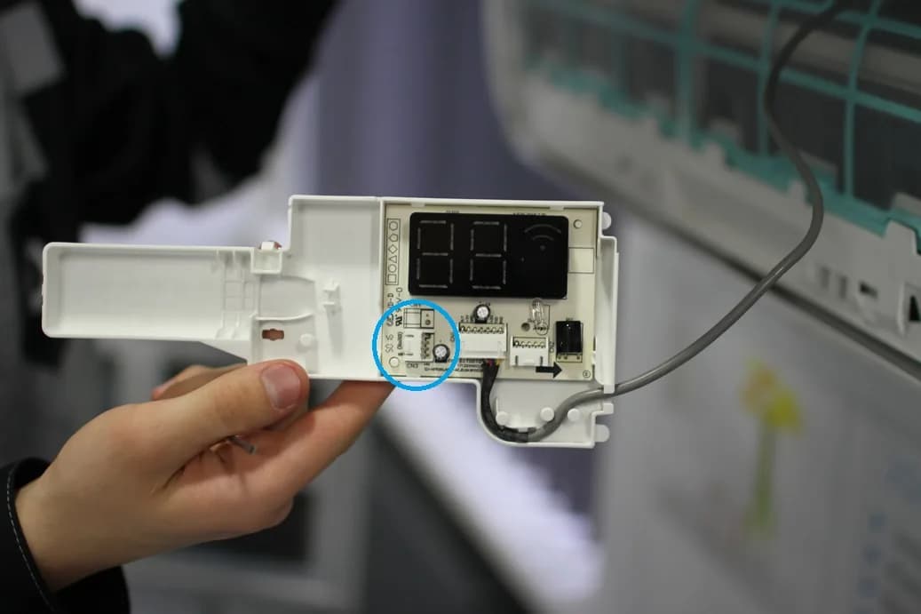 с дисплейным модулем CN3 (Midea и бренды на базе Midea), шаг 4